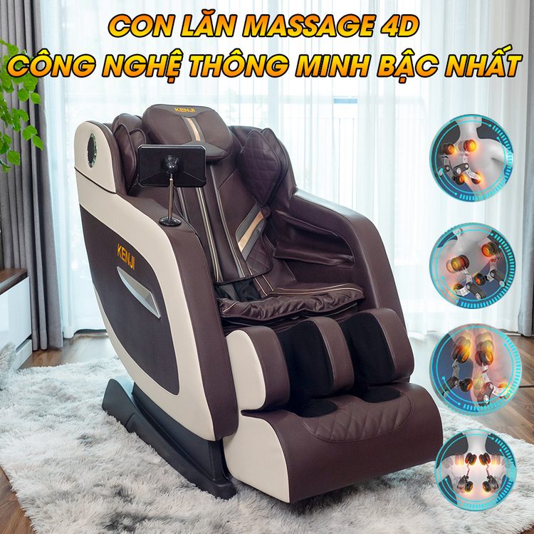 GHẾ MASSAGE THÔNG MINH KENJI - Q77